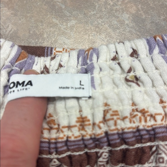 NWT Sonoma Goods for Life Aztec Maxi Dress - Picture 6 of 10